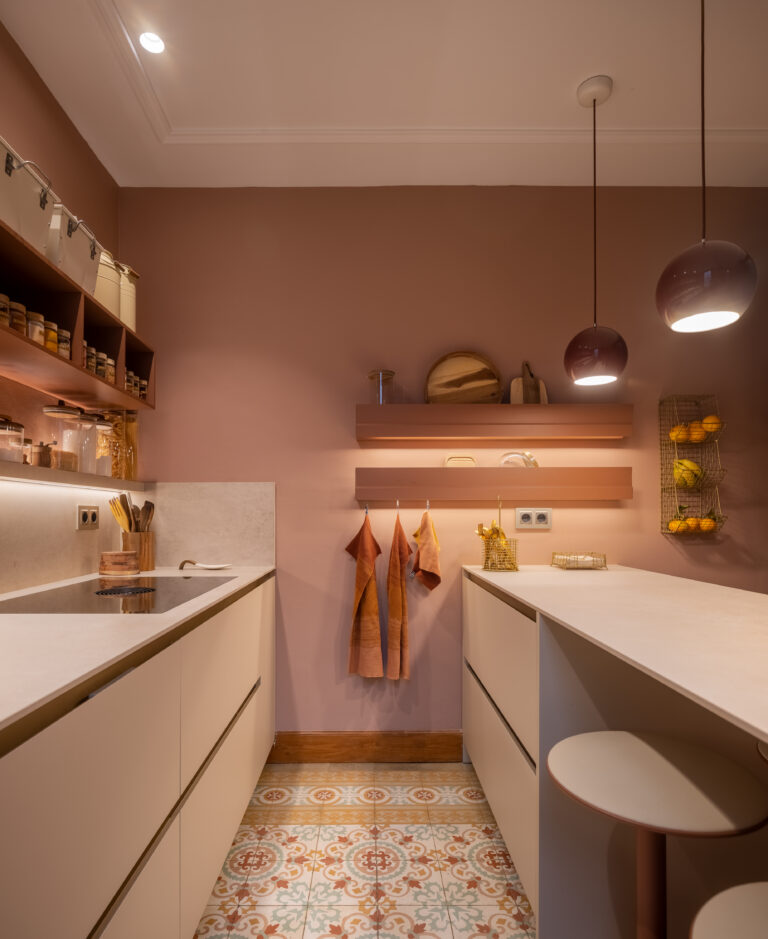 Cocina arizona sand placas de gran formato