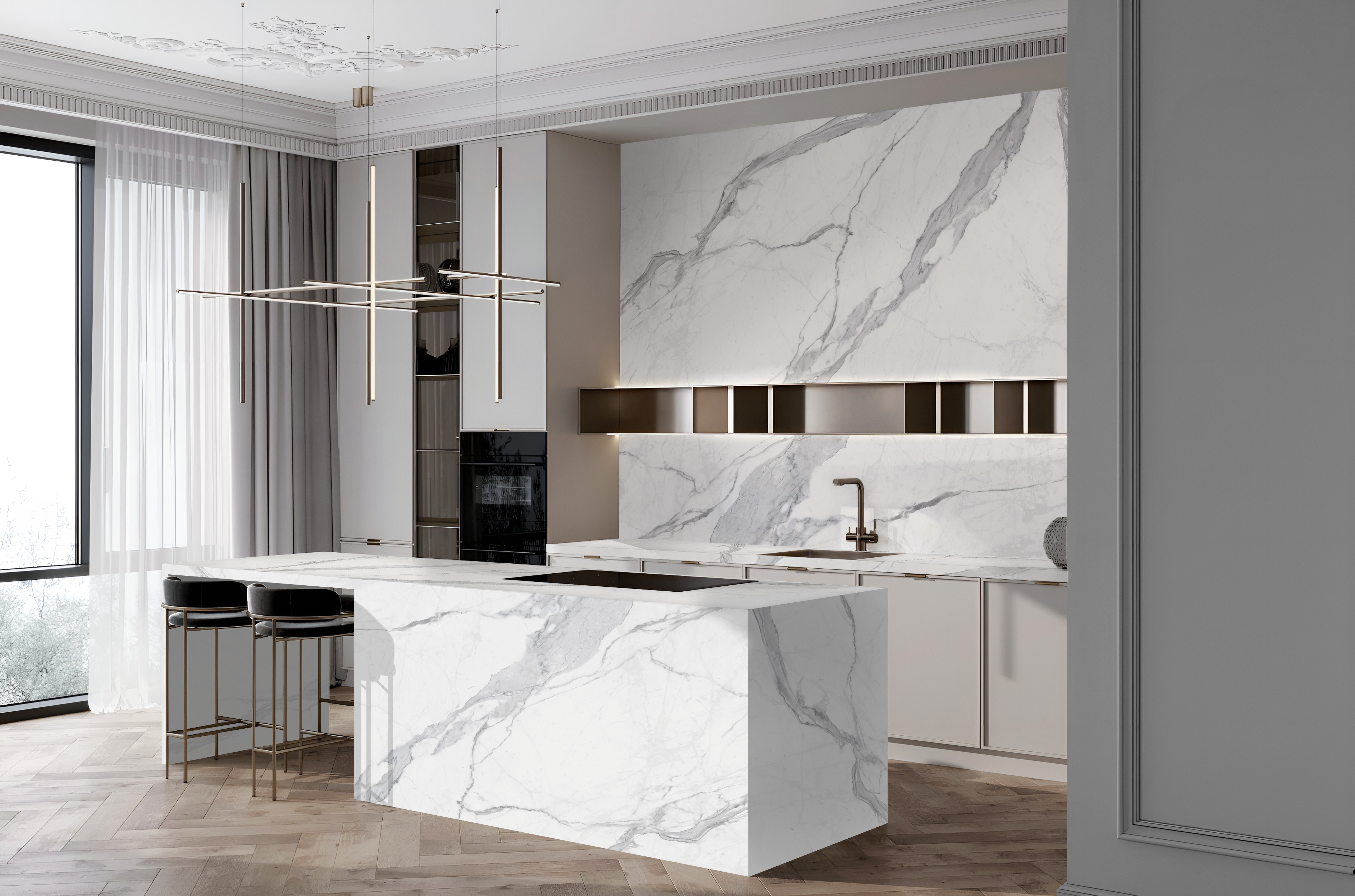 Encimera de cocina New Torano Statuario de Ascale