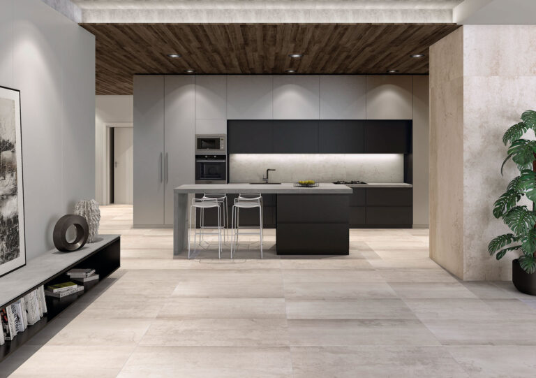 Cocina cosmopolita gray de Ascale