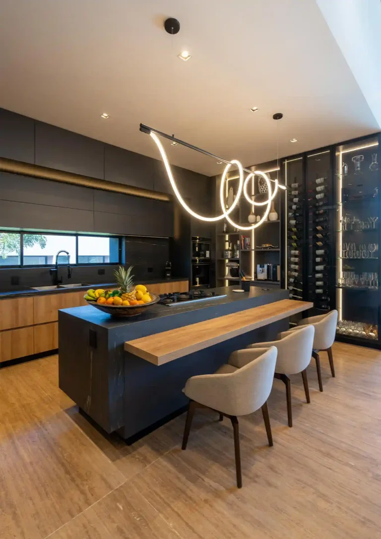 Casa Malabar Reservado-Piso Travertino Chiaro-Mesón cocina y bar Gramarston® Belvedere Black-02