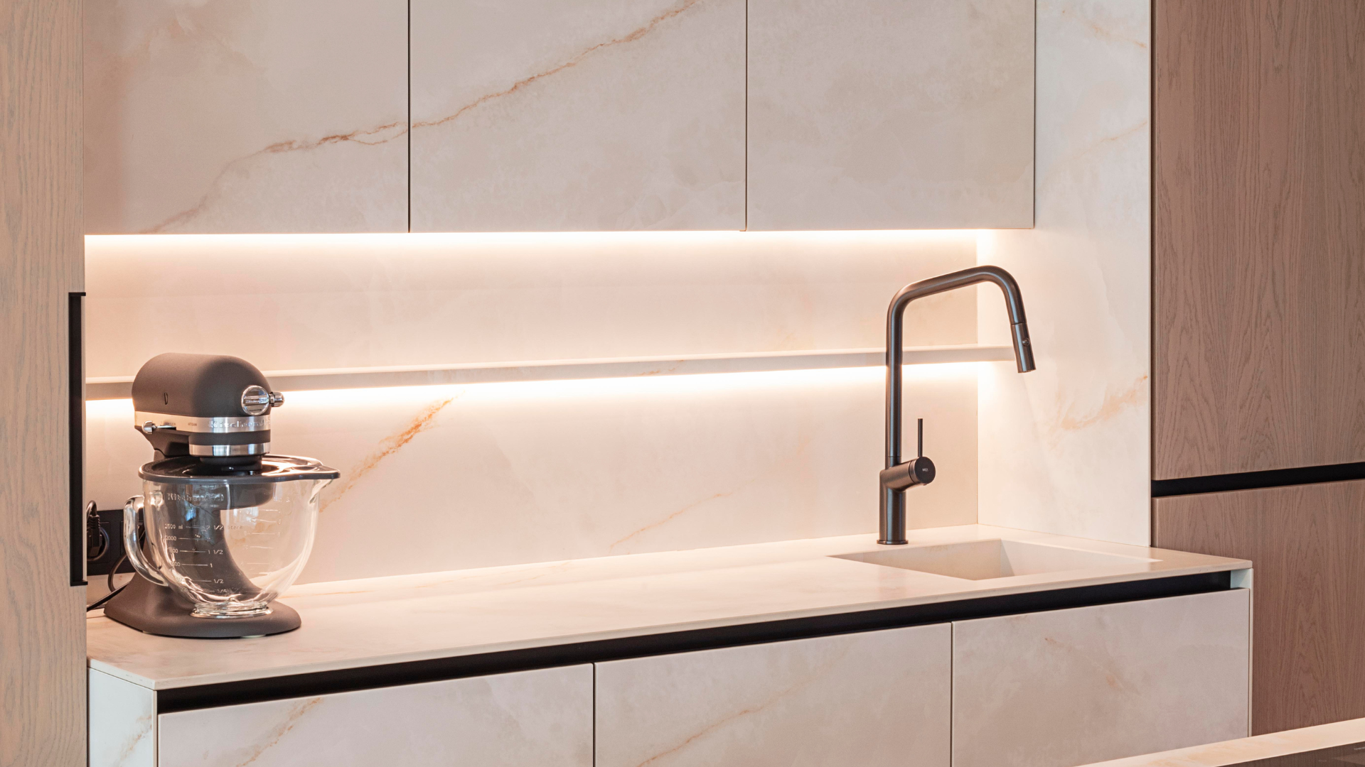 Cocina Onice lux white 